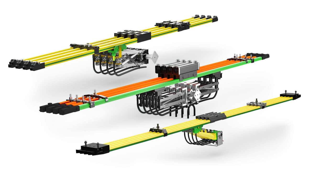 Single Pole Conductor Rails