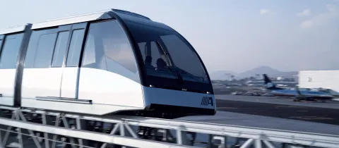 Cable pulled People Mover (Cable Car)
