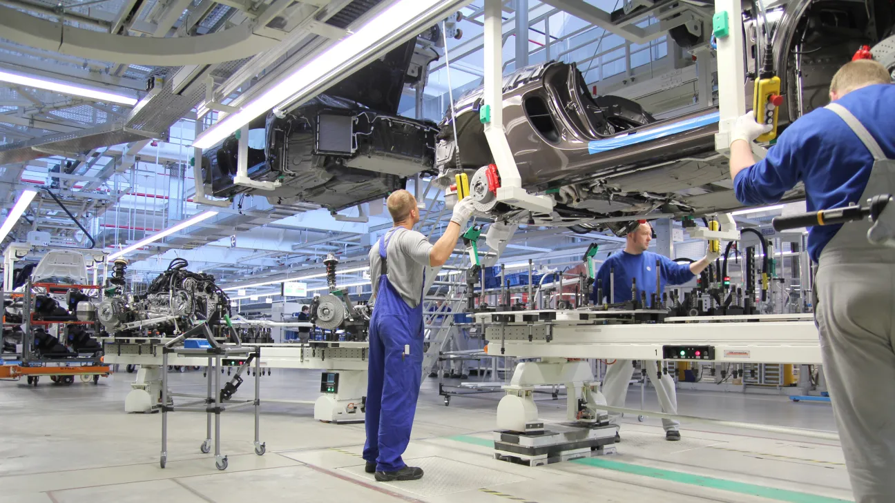 Automotated Guided Vehicle in Automotive Production