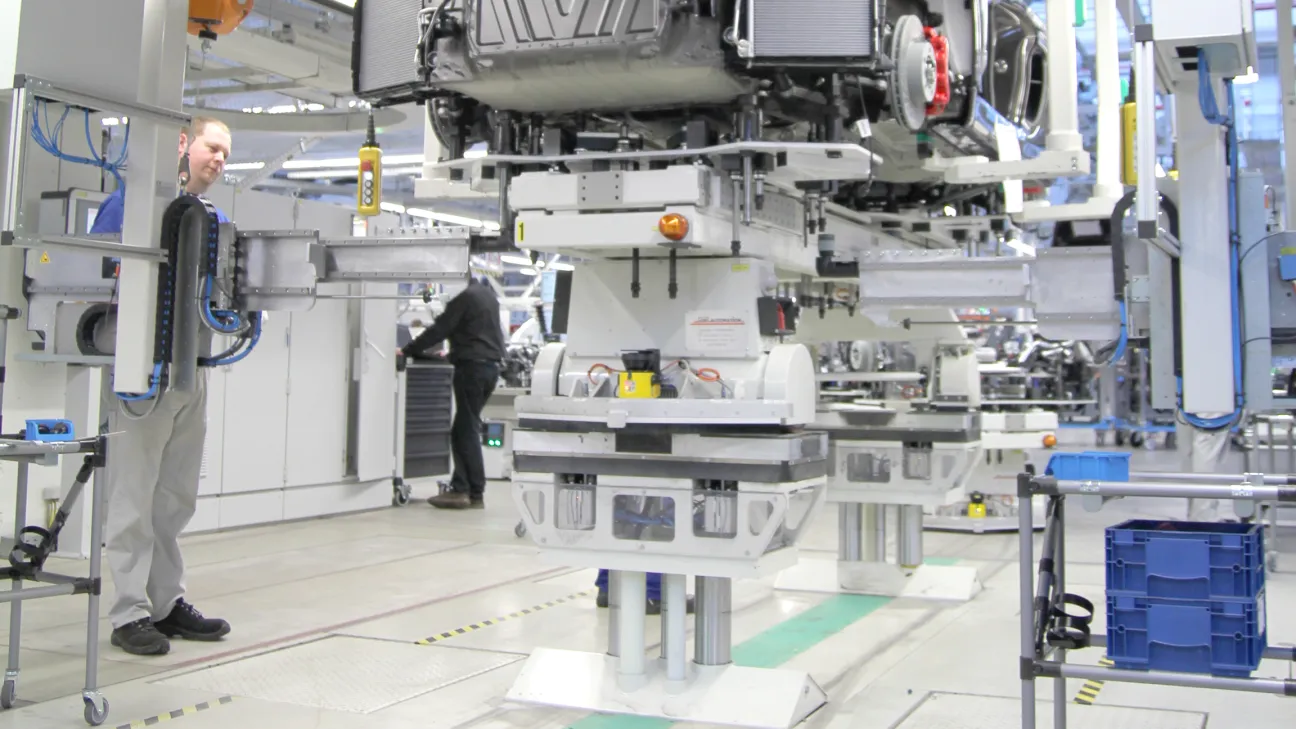 Automotated Guided Vehicle in Automotive Production