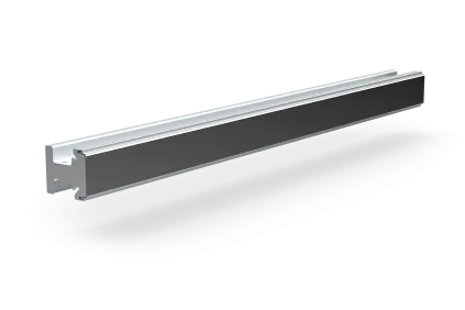 Crimped Cap Rail - 4500 A