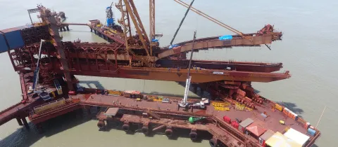 Successful Replacement of Ship Loader Festoon Systems