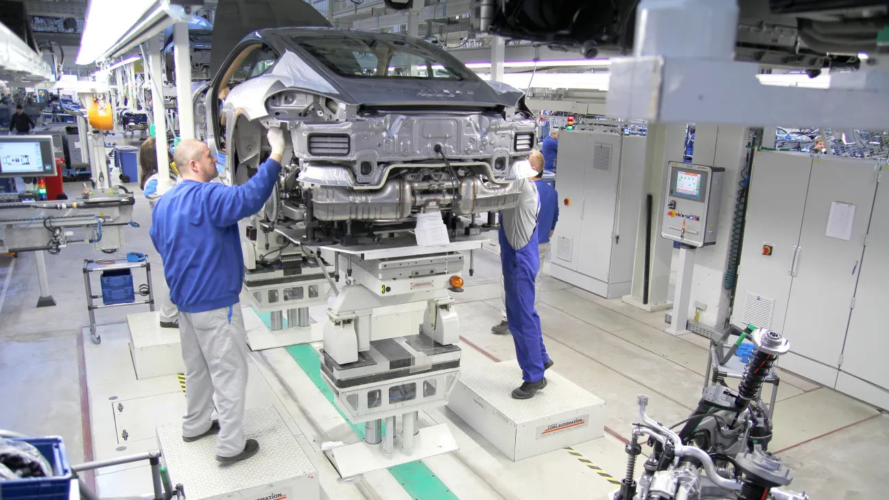 Automotated Guided Vehicle in Automotive Production