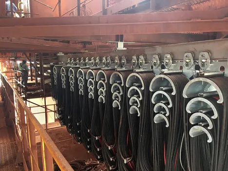 Successful Replacement of Ship Loader Festoon Systems