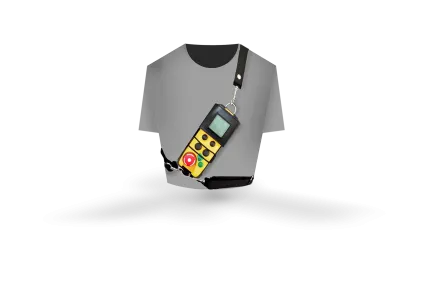 Breast Worn Radio Remote Control