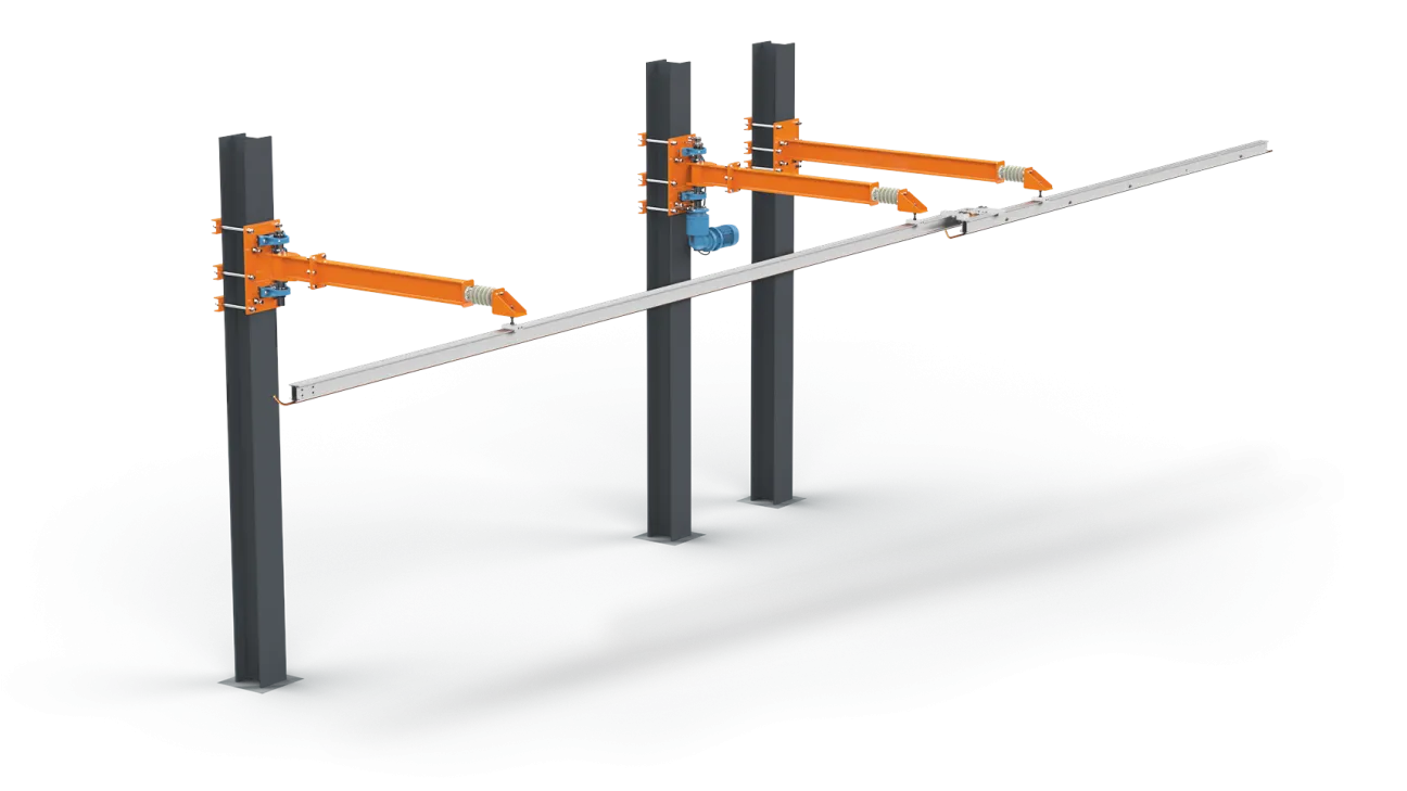 Retractable Rigid Catenary System