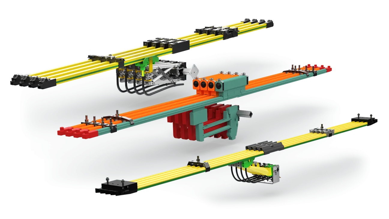 Single Pole Conductor Rails