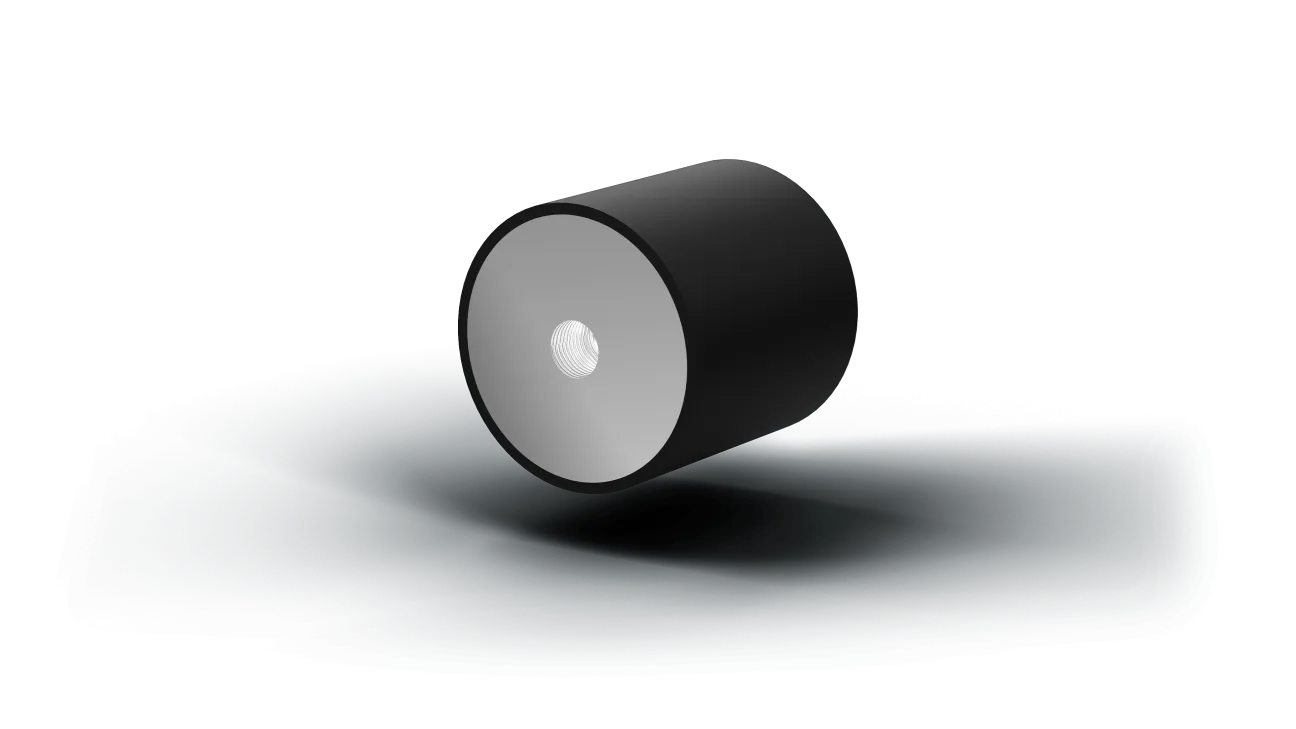 Rubber-to-Metal Bumpers / Buffers