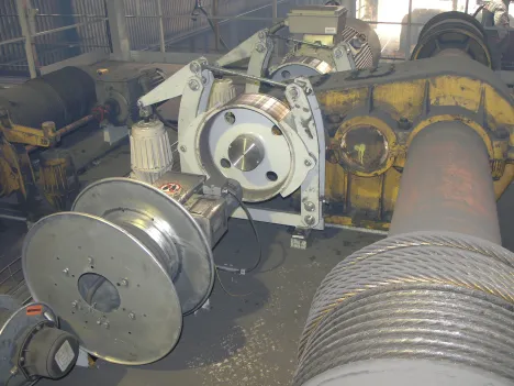 Process Crane in a Steelwork