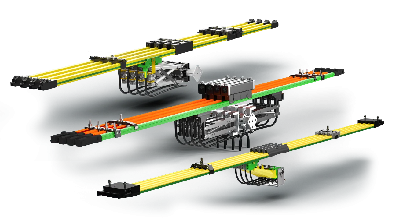 Single Pole Conductor Rails