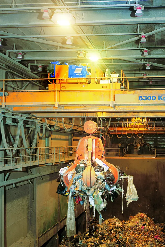 Waste Handling Crane