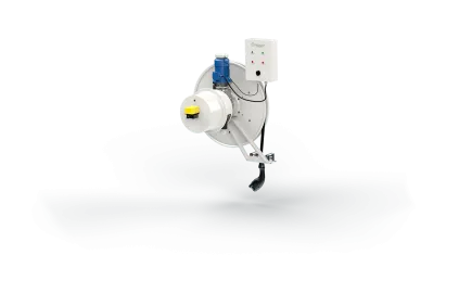 Extension Reels for electric vehicle charging
