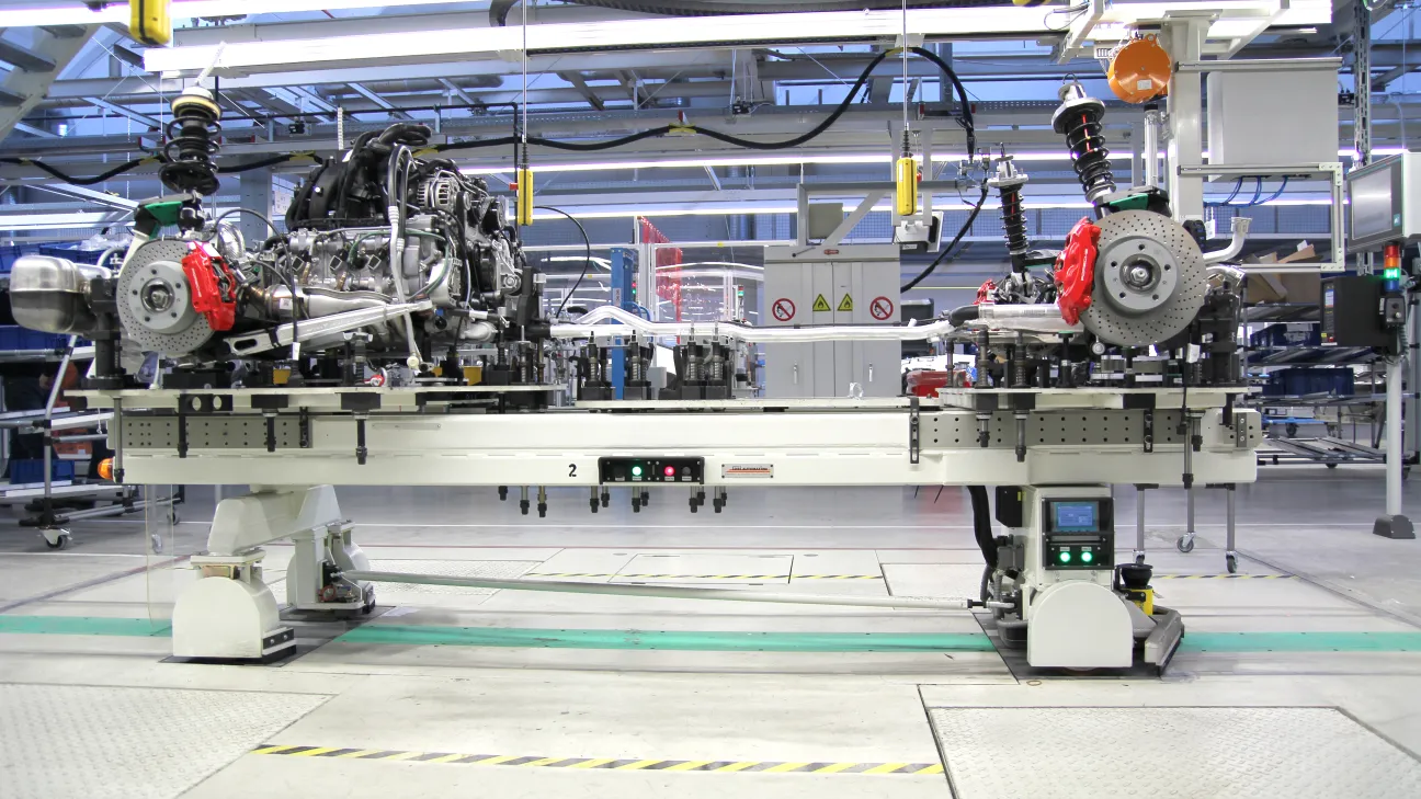 Automotated Guided Vehicle in Automotive Production