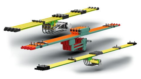 Single Pole Conductor Rails