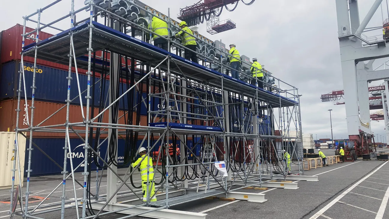 Crane Modernization - Preassembled Festoon