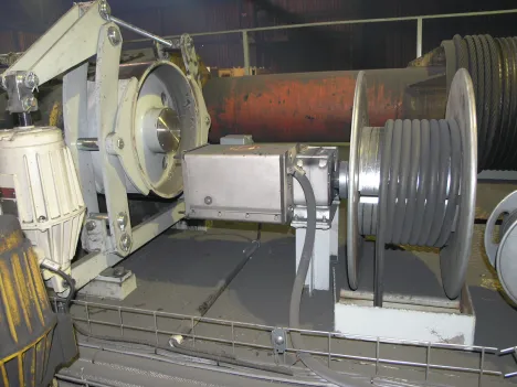 Process Crane in a Steelwork