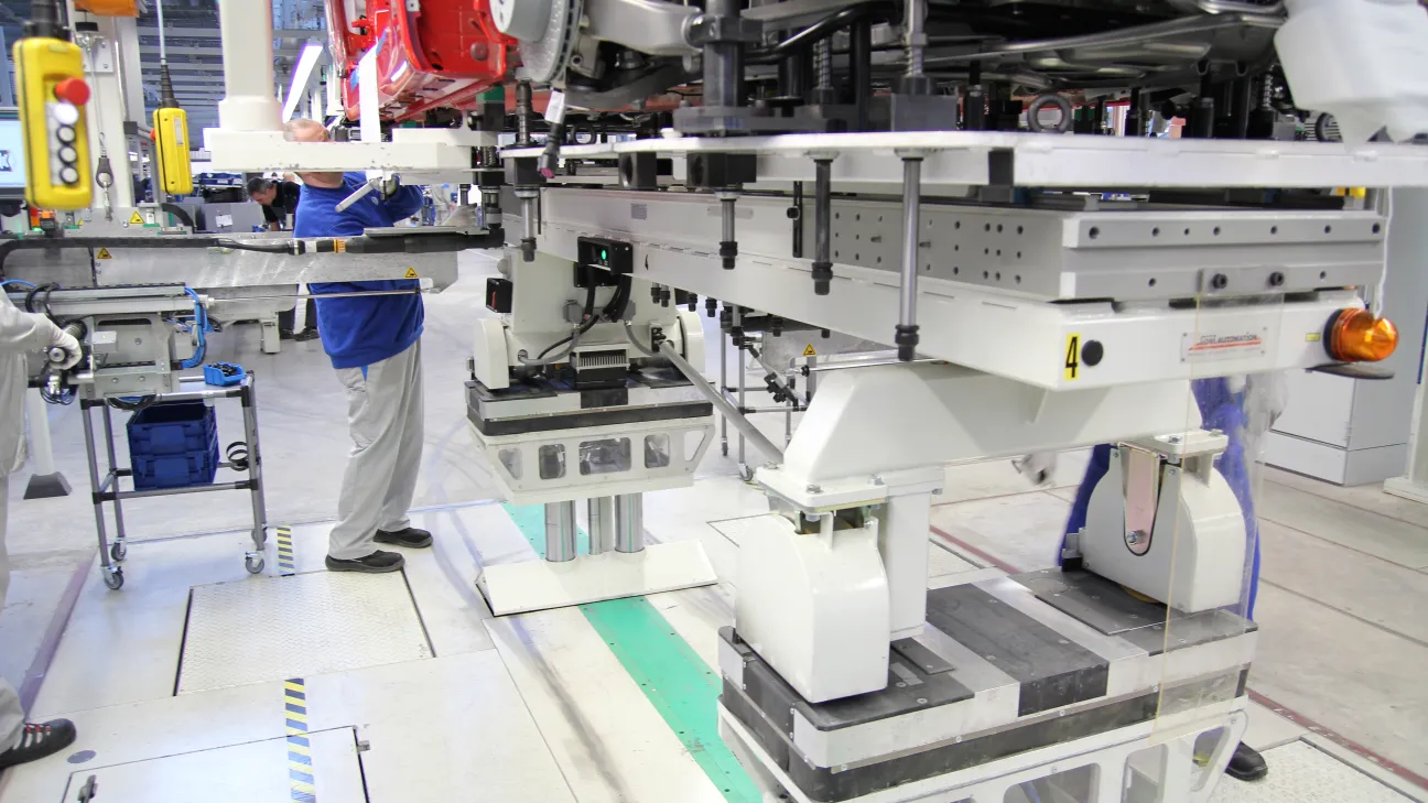 Automotated Guided Vehicle in Automotive Production
