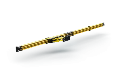 Teaser Image of the Conductix-Wampfler MultiLine 0835 multipole conductor rail with two poles
