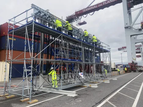 Crane Modernization - Preassembled Festoon