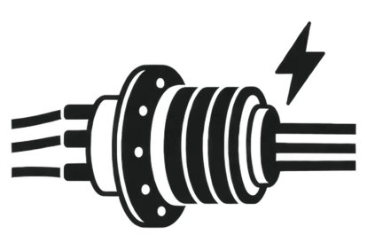 High Voltage Slip Ring - Icon - Motor-Driven Reel Condition Monitoring