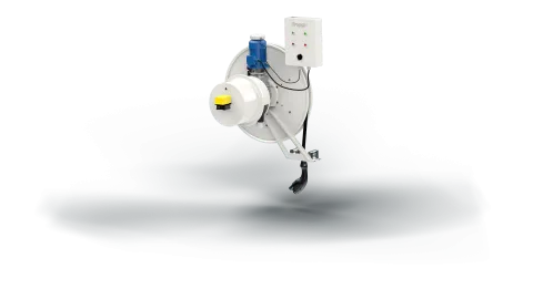 Extension Reels for electric vehicle charging